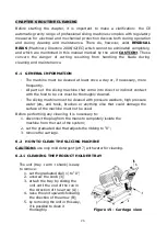 Preview for 26 page of OMS KEA 300 TGI Use And Maintenance Manual