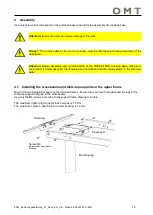 Предварительный просмотр 10 страницы OMT FREE.STAND 9051 Installation And Operating Instructions Manual