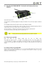 Предварительный просмотр 17 страницы OMT FREE.STAND 9051 Installation And Operating Instructions Manual