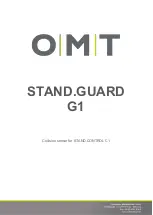 OMT STAND.GUARD G1 Operation Manual предпросмотр