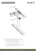 Предварительный просмотр 13 страницы OMT STAND.MOVE M1.0 Operation Manual