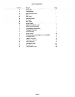 Preview for 2 page of Omyson Apollo 50/65B Installation And Servicing Instructions