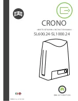 On Automation Crono SL1000.24 Instruction Manual preview