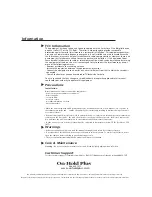 Preview for 12 page of On-Hold Plus OHP 4000 Series User Manual