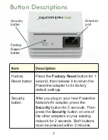 Preview for 3 page of on networks Powerline 500 Plus Installation Manual