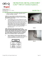 Preview for 2 page of On-Q 364670-02 Instruction/Installation Sheet