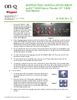 Preview for 2 page of On-Q EvoQ 5000 Instruction Manual