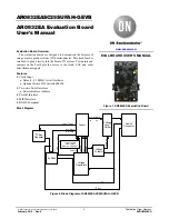 ON Semiconductor AR0832EA User Manual предпросмотр