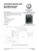 Предварительный просмотр 1 страницы ON Semiconductor AR1820HS User Manual