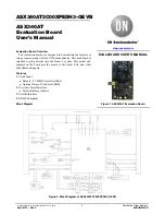 ON Semiconductor ASX340AT User Manual предпросмотр