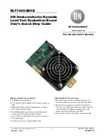 Предварительный просмотр 1 страницы ON Semiconductor DLT100AGEVB User Manual