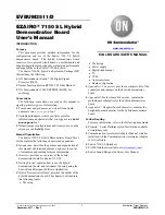 Preview for 1 page of ON Semiconductor EZAIRO 7150 SL User Manual