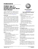 Предварительный просмотр 1 страницы ON Semiconductor FUSB302 Type-C User Manual