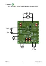 Предварительный просмотр 1 страницы ON Semiconductor LV8762TEVB Test Procedure