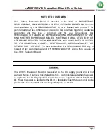 Предварительный просмотр 2 страницы ON Semiconductor LV8811GEVB User Manual