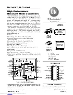 Preview for 1 page of ON Semiconductor MC33067 Manual