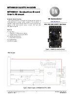 Предварительный просмотр 1 страницы ON Semiconductor MT9M021IA3XTCH-GEVB User Manual