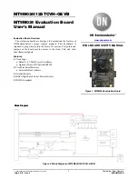 Предварительный просмотр 1 страницы ON Semiconductor MT9M034I12STCVH-GEVB User Manual