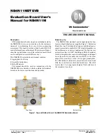 Предварительный просмотр 1 страницы ON Semiconductor NB4N11MDTEVB User Manual