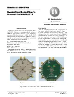 Предварительный просмотр 1 страницы ON Semiconductor NB4N527S User'S Manual And Programming Manual