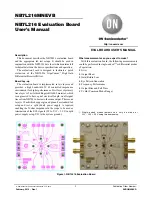 ON Semiconductor NB7L216MNEVB User Manual предпросмотр