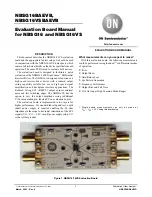 ON Semiconductor NBSG16BAEVB Manual предпросмотр