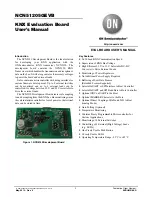 Предварительный просмотр 1 страницы ON Semiconductor NCN51205GEVB User Manual