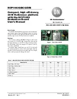 Предварительный просмотр 1 страницы ON Semiconductor NCP1083QBCGEVB User Manual