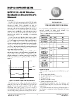 Предварительный просмотр 1 страницы ON Semiconductor NCP1219PRINTGEVB User Manual