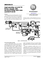 Preview for 1 page of ON Semiconductor NCP1351B Application Note