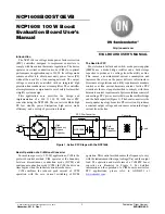 Предварительный просмотр 1 страницы ON Semiconductor NCP1608BOOSTGEVB User Manual