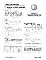 ON Semiconductor NCP45491IMNGEVB User Manual предпросмотр