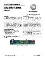 Предварительный просмотр 1 страницы ON Semiconductor NCP5106B Series User Manual