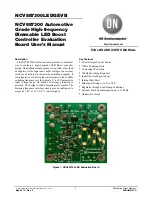 ON Semiconductor NCV887300LEDGEVB User Manual предпросмотр