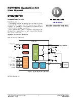 Предварительный просмотр 1 страницы ON Semiconductor NCV91300 User Manual