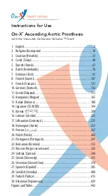 On-X Ascending Aortic Prosthesis Instructions For Use Manual предпросмотр