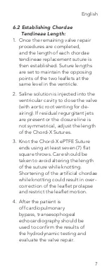 Предварительный просмотр 7 страницы On-X CHORD-X ePTFE SUTURE Instructions For Use Manual