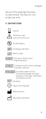 Предварительный просмотр 9 страницы On-X CHORD-X ePTFE SUTURE Instructions For Use Manual