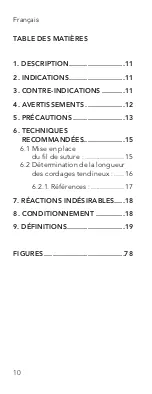 Предварительный просмотр 10 страницы On-X CHORD-X ePTFE SUTURE Instructions For Use Manual