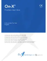 Preview for 1 page of On-X On-X Aortic Heart Valve and Extended Holder Instructions For Use Manual