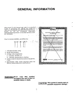 Предварительный просмотр 4 страницы Onan 1 5LK-51M Operator'S Manual And Parts Catalog