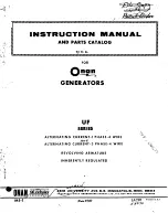 Предварительный просмотр 56 страницы Onan 2.5UF-3S/1A Instruction Manual And Parts Catalog