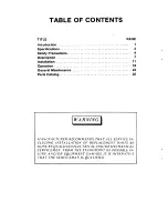 Предварительный просмотр 2 страницы Onan 40.0DDB-515R Series Operator'S Manual And Parts Catalog