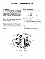 Preview for 4 page of Onan aj series Operator'S Manual