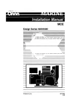 Предварительный просмотр 2 страницы Onan Ensign 4500 Installation Manual