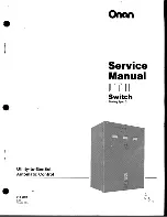 Предварительный просмотр 1 страницы Onan LT II Service Manual