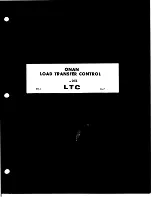 Onan LTC 100 Operator And Parts Manual предпросмотр