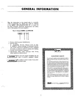 Preview for 5 page of Onan MDJF Series Operator'S Manual And Parts Catalog