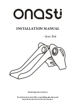 onasti Space Slide Installation Manual preview