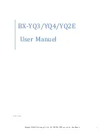 Onbon BX-YQ2E User Manual предпросмотр